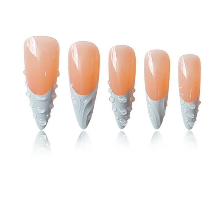 Artistic 3D Press-On Nail Extensions Bowlift