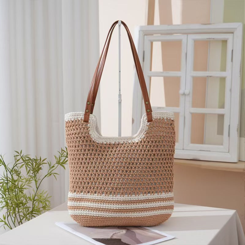 Timeless straw tote bag Bowlift
