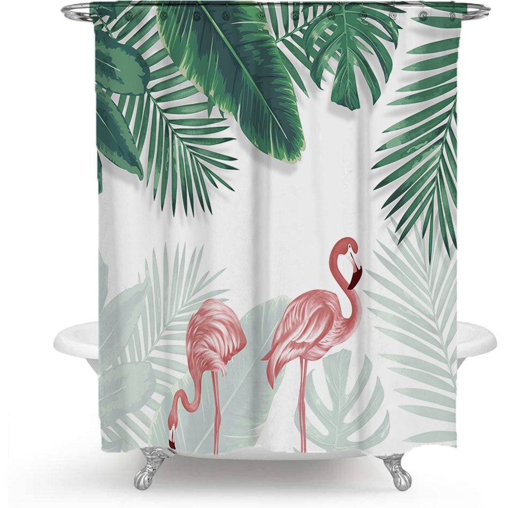 Tropical Paradise Shower Curtain Bowlift