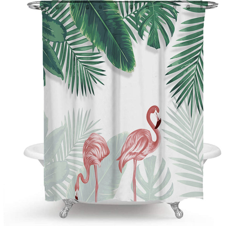 Tropical Paradise Shower Curtain Bowlift