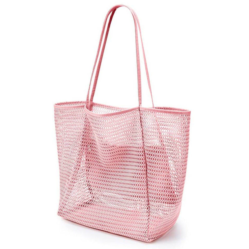 Beach bag in airy mesh design Bowlift