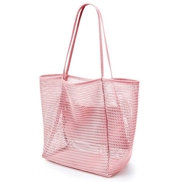 Beach bag in airy mesh design Bowlift