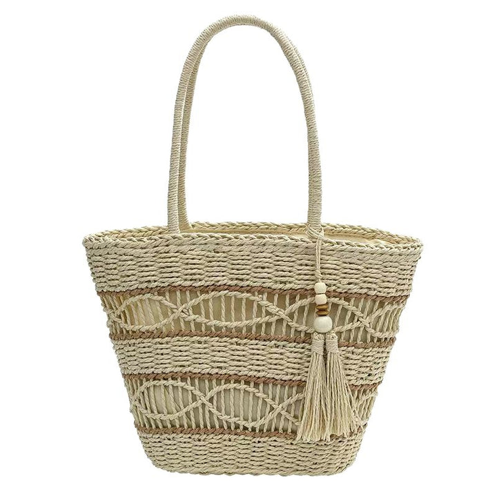 Handbag with Braided Details Bowlift