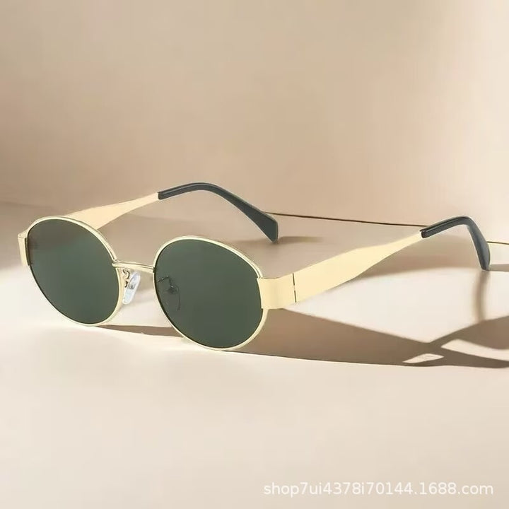 Retro Round Frame Sunglasses Bowlift