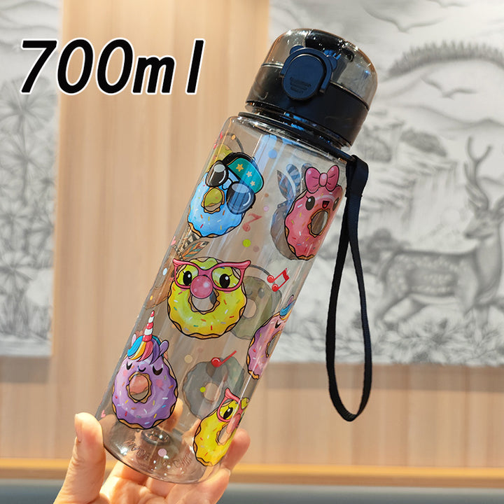 Ladies funny drinking bottle with motif print Bowlift