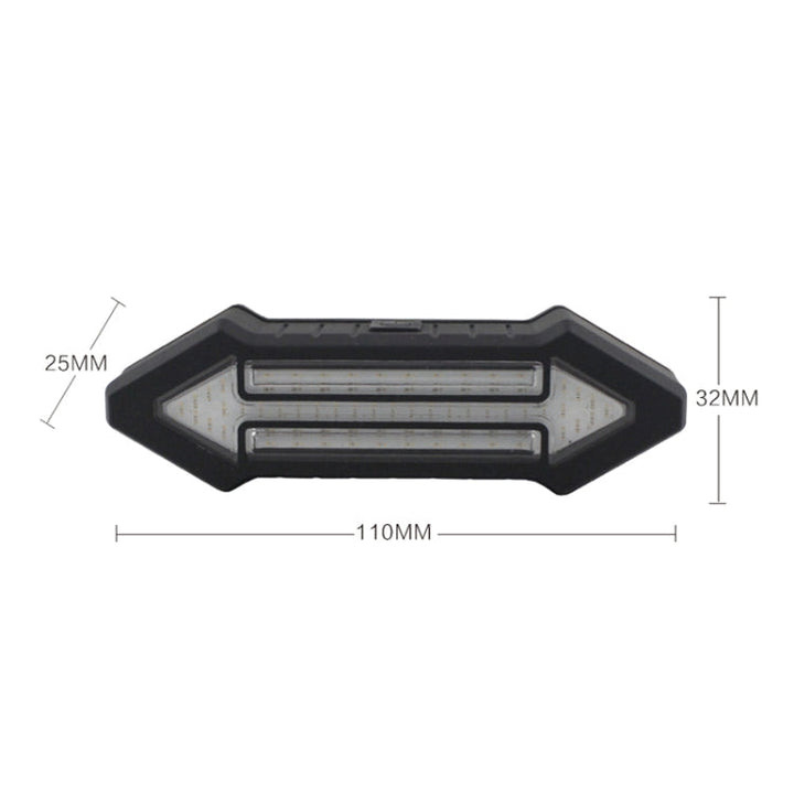 BowLift | Bicycle Rear Light Intelligent Wireless Remote Control Flashing Light Warning Light