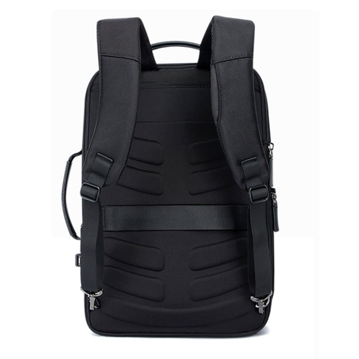 BowLift | Bopai 751-006561 Large Capacity Business Casual Breathable Laptop Backpack with External USB Port, Size: 29 x 16 x 44 cm (Black)