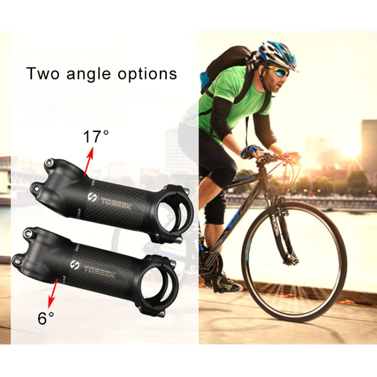 BowLift | TOSEEK Street Mountain Bike Ultra-light Handlebar Stem Raiser Faucet, Size: 17 Degrees, 70mm (Matte)