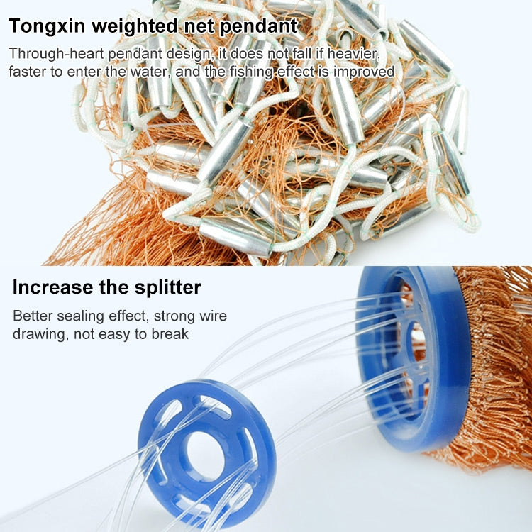 BowLift | 360 Flying Disc Monofilament Fishing Net, Height: 1.8 m