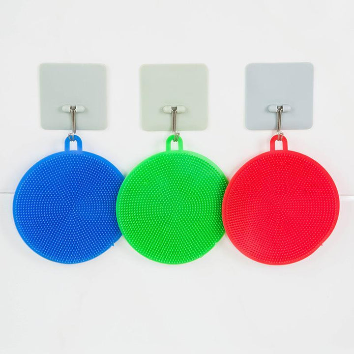 BowLift | IcoolGadget Multifunction Silicone Dish Bowl Scouring Pad Magic Wash Brushes Kitchen Pot Cleaning Washing Tool Kitchen Cleaning Brush