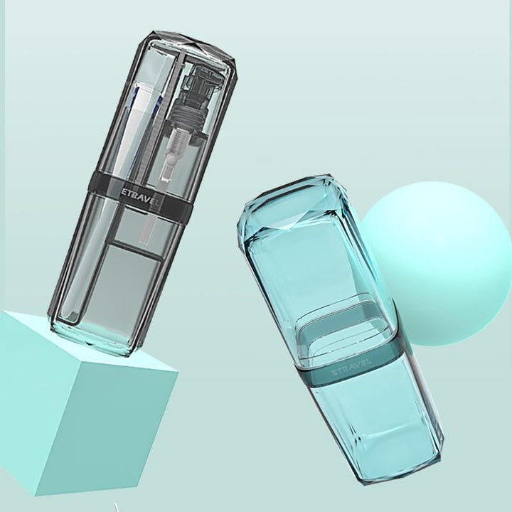 BowLift | IcoolGadget Travel Wash Cup Portable Travel Toiletries Toothpaste Toothbrush Partition Storage box Outdoor Bathroom Accessories Sets