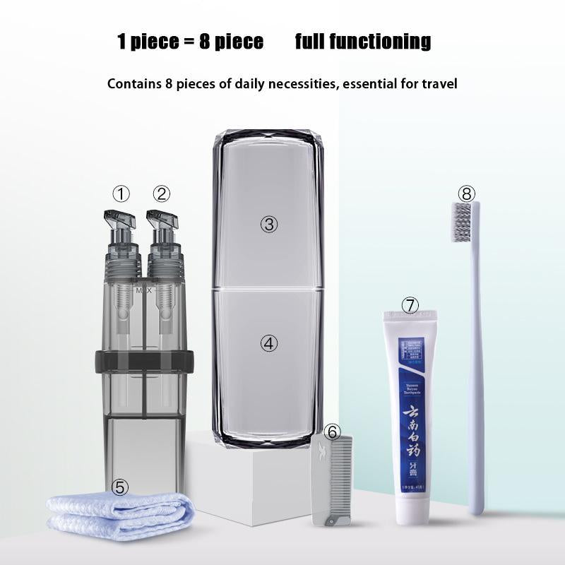 BowLift | IcoolGadget Travel Wash Cup Portable Travel Toiletries Toothpaste Toothbrush Partition Storage box Outdoor Bathroom Accessories Sets