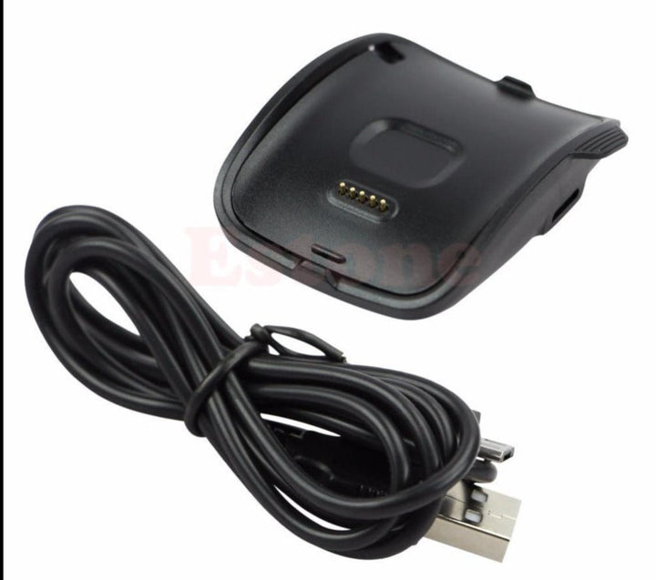 BowLift | OOTDTY Smart Watch Charger New Smart Watch Black Charging Cradle Charger Dock For Samsung Gear S SM R750