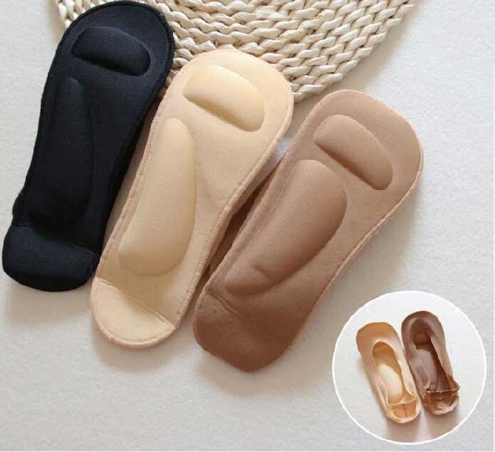 BowLift | FootRelief Compression Socks – Padded Socks with Arch Support for Foot Pain