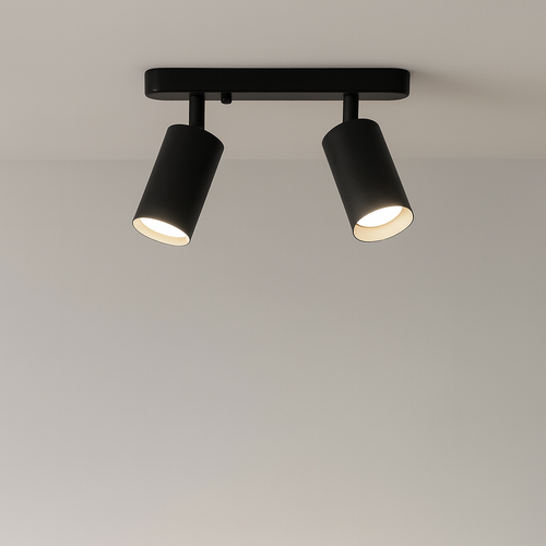 BowLift | Rotating Ceiling Lamp with Two Adjustable Heads – Modern Ceiling Lights for Kitchen and Living Room