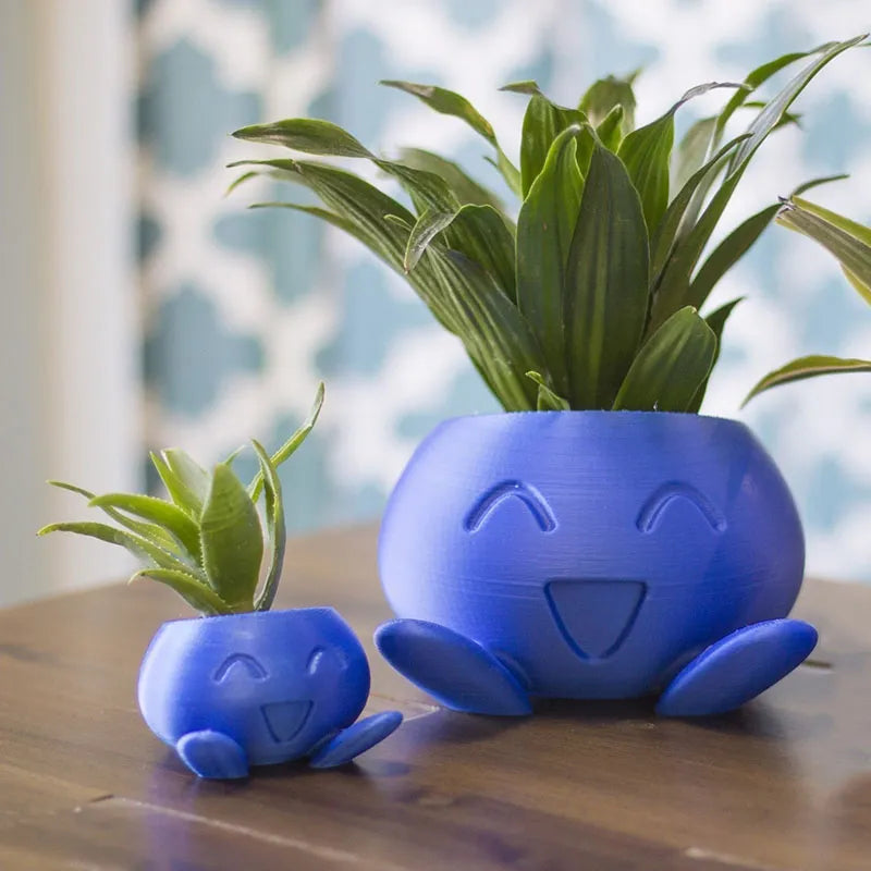 BowLift | Plant Pot – Ceramic Flower Pot with Face for Small Plants