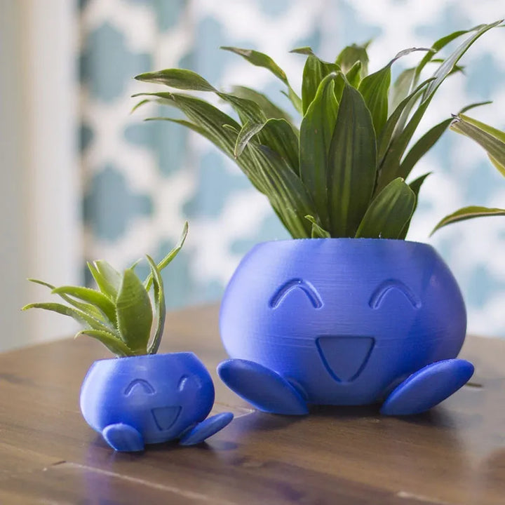 BowLift | Plant Pot – Ceramic Flower Pot with Face for Small Plants