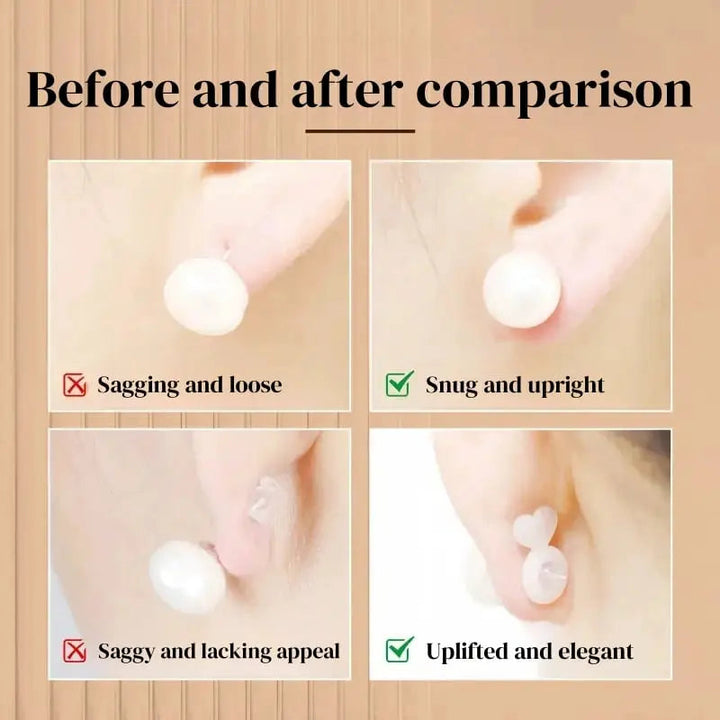 BowLift | Earring Stabilizer – For secure hold of heavy earrings without sagging