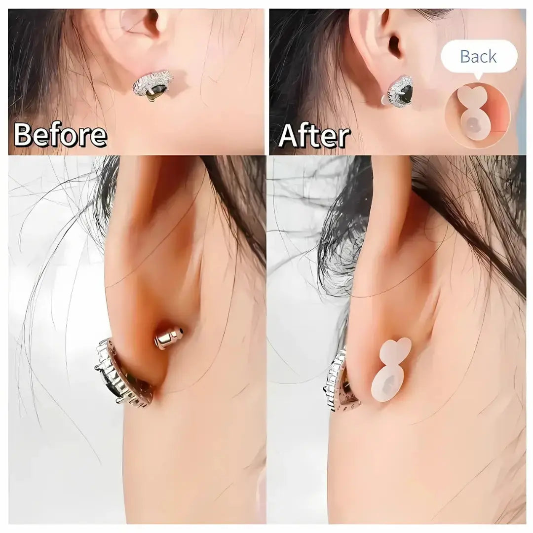 BowLift | Earring Stabilizer – For secure hold of heavy earrings without sagging