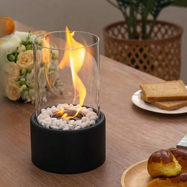 Classic Oil Lamp with Open Flame - Lumora | Bowlift