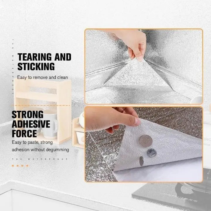 BowLift | Oil-resistant kitchen foil – Self-adhesive, heat & waterproof