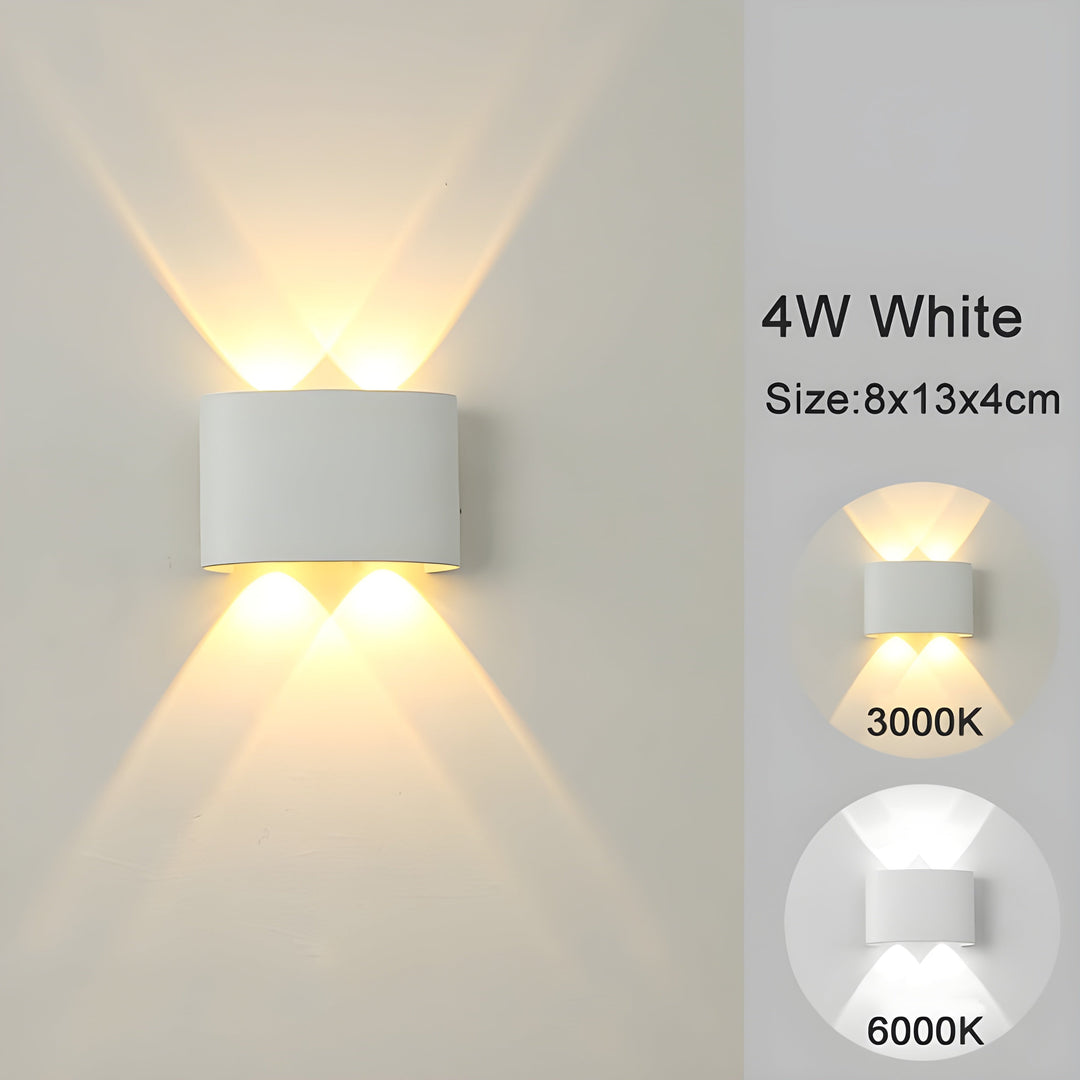 BowLift | LED wall-mounted lights for indoor and outdoor areas