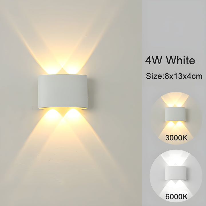 BowLift | LED wall-mounted lights for indoor and outdoor areas