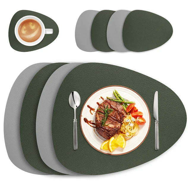 BowLift | Irregular Placemat Leather