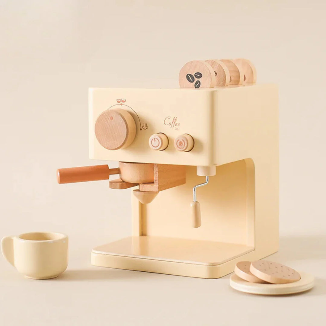 BowLift | Future Barista – Espresso Machine Set made of Wood for Children
