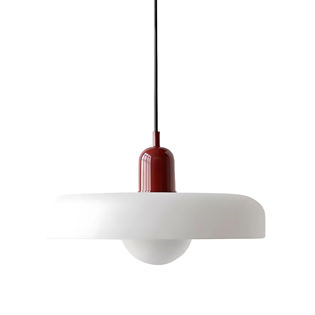 BowLift | Celeste Élégance - Stylish Pendant Lamp of Metal & Glass