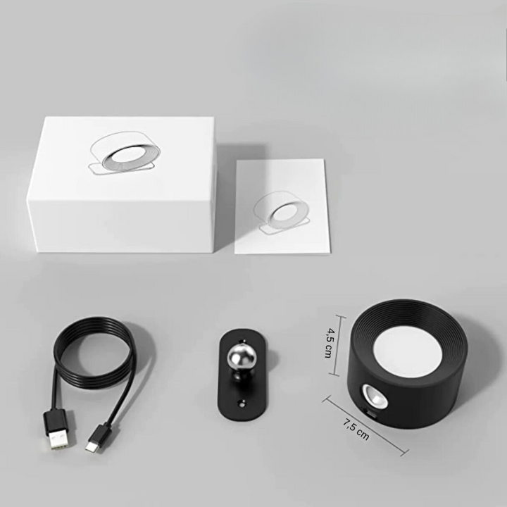 BowLift | 360° Upside Down Wall Lamp - Wireless Rechargeable Wall Lamp