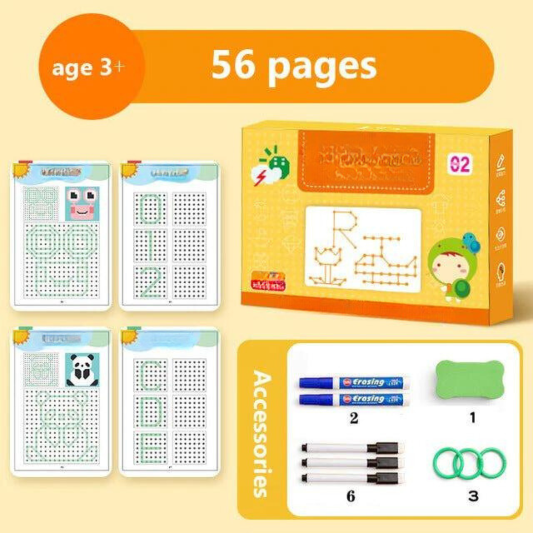 BowLift | MagicBook – Creative learning book for children to promote alphabet, numbers, and shapes without a screen