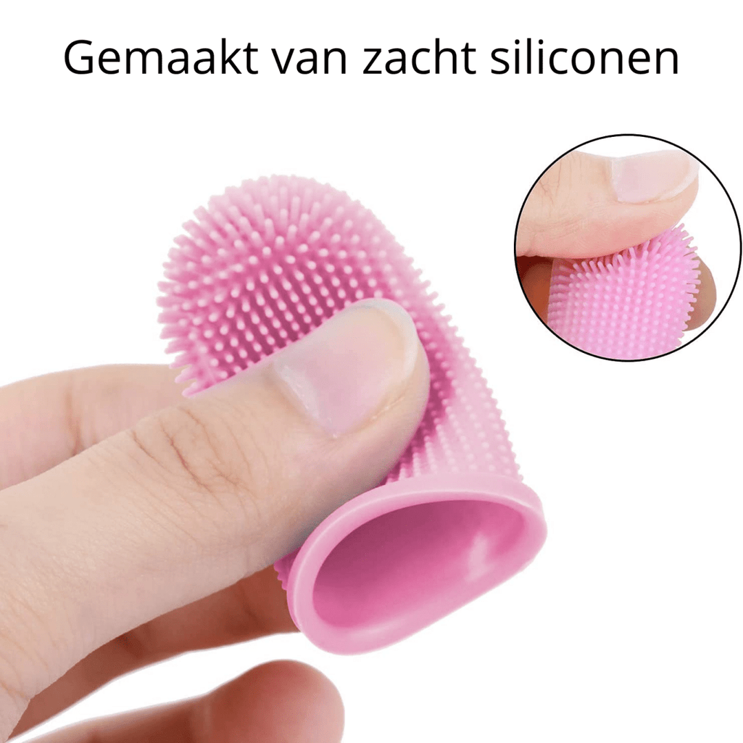 BowLift | PAWCLEAN PRO – 360° Silicone Finger Toothbrush for Stress-Free Dental Care for Dogs