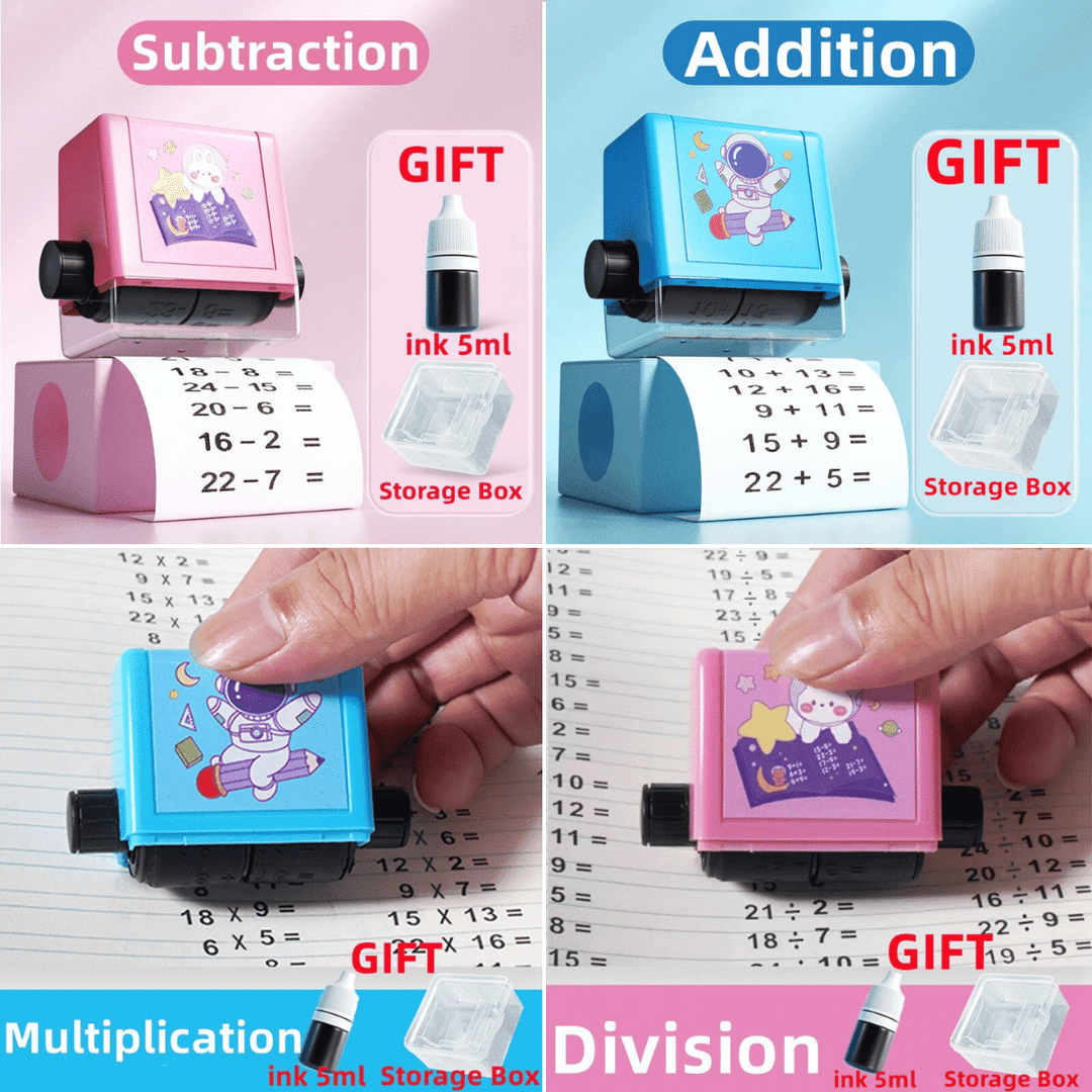 BowLift | Mathematics learning stamp for children