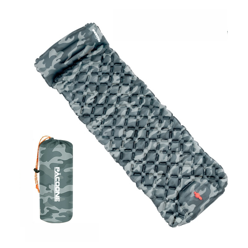 Compact sleeping mat with integrated pillow | Bowlift