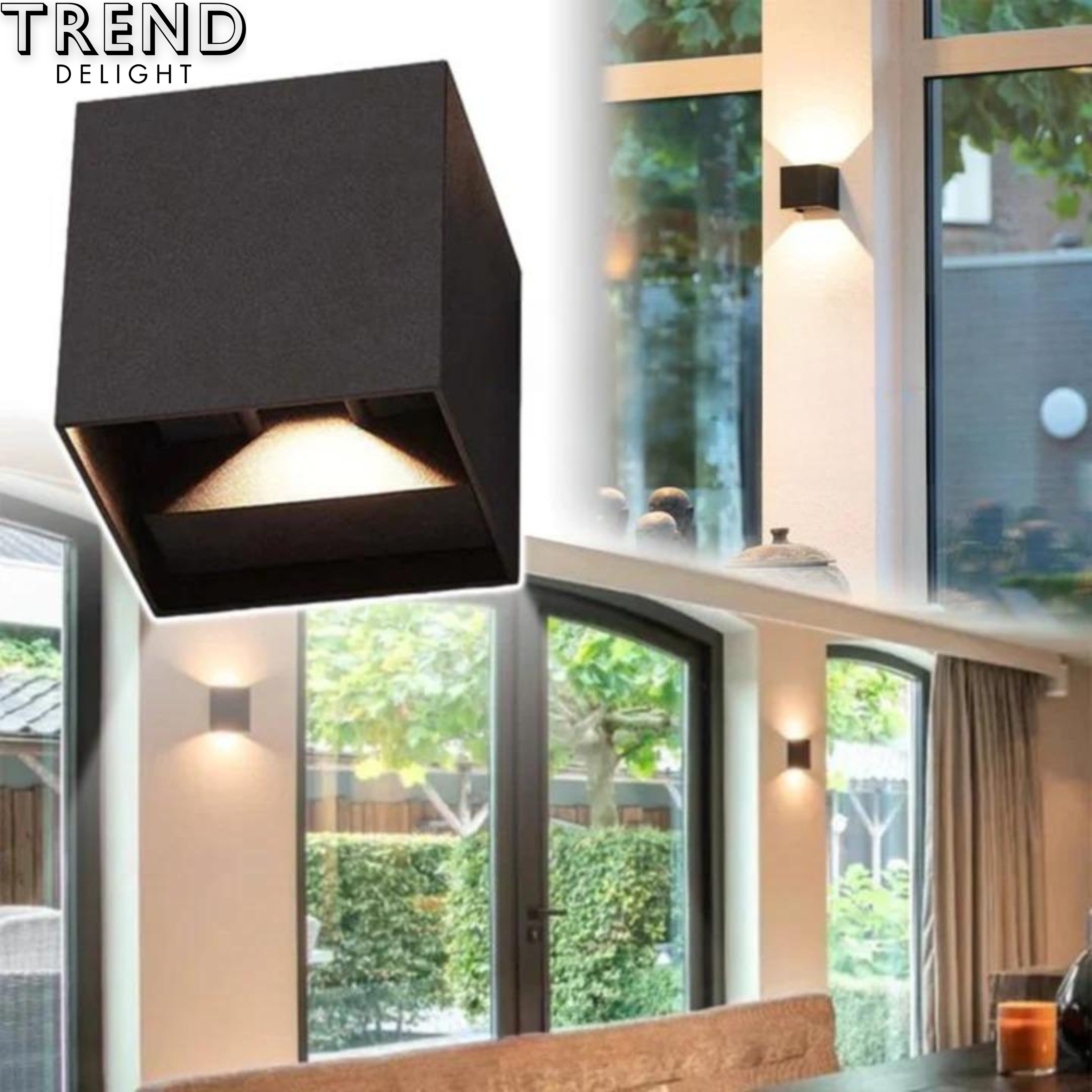 BowLift | Cube-Delight - The wireless and luxurious wall lamp!