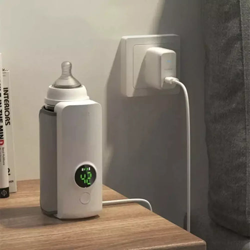 Portable bottle warmer for on-the-go – Quickly and easily warm baby bottles, Perfect for travel and outings, Compact and portable | Bowlift