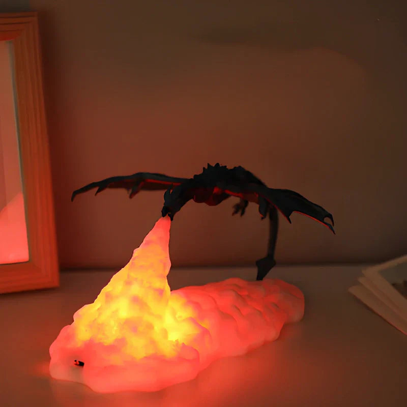 BowLift | LED Fantasy Dragon Flame Table Lamp