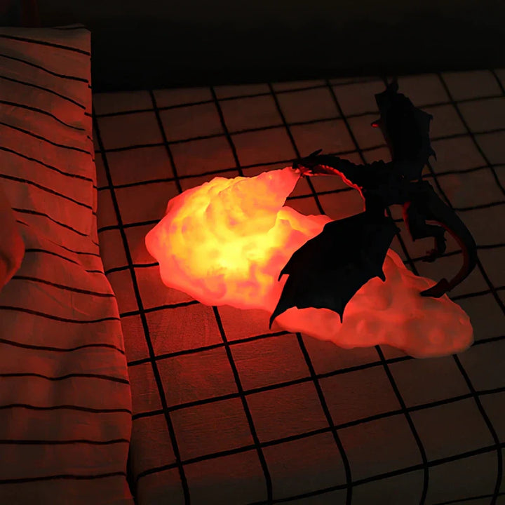BowLift | LED Fantasy Dragon Flame Table Lamp