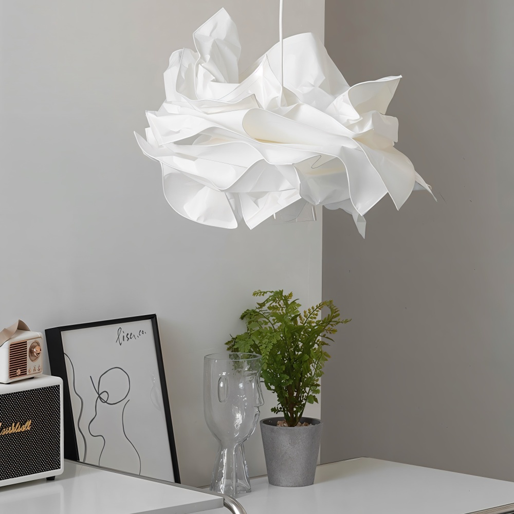 Creative Clouds Pendant Light – DIY Paper Ceiling Lamp with Artistic Charm | Bowlift