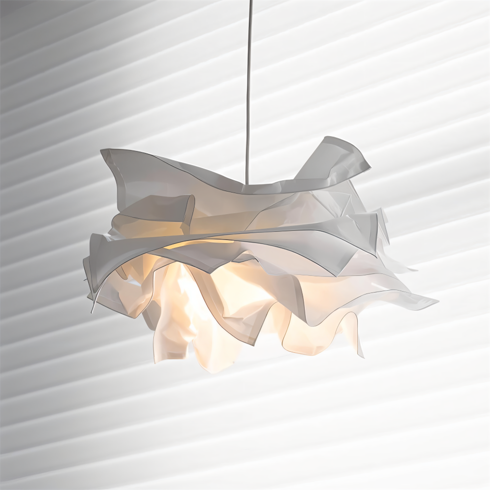 Creative Clouds Pendant Light – DIY Paper Ceiling Lamp with Artistic Charm | Bowlift