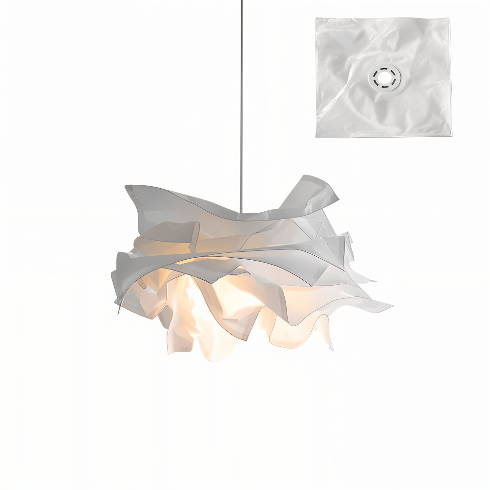 Creative Clouds Pendant Light – DIY Paper Ceiling Lamp with Artistic Charm | Bowlift