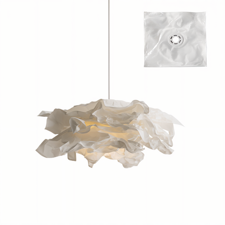 Creative Clouds Pendant Light – DIY Paper Ceiling Lamp with Artistic Charm | Bowlift