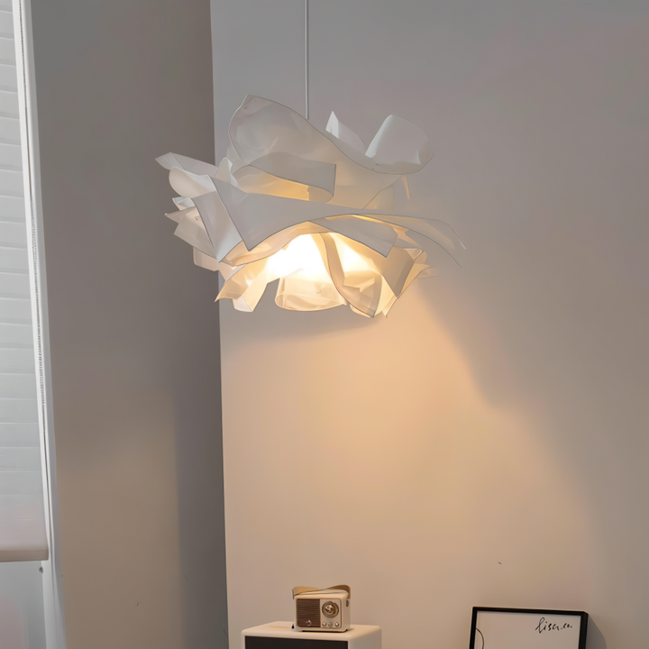 Creative Clouds Pendant Light – DIY Paper Ceiling Lamp with Artistic Charm | Bowlift
