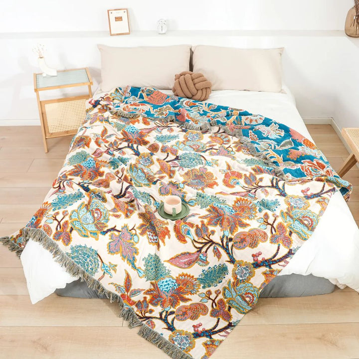 BowLift | Ornamental Garden Cotton Blanket
