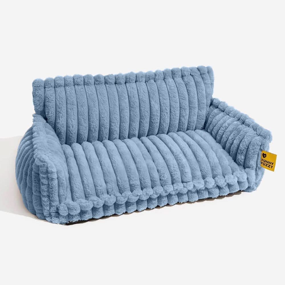 BowLift | Joint-friendly dog cushion with headrest & plush cover