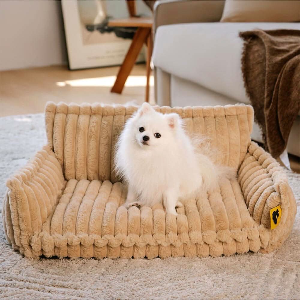 BowLift | DreamPaw Orthopedic Dog Bed – Sturdy Sleeping Place with Neck Support and Removable Cover