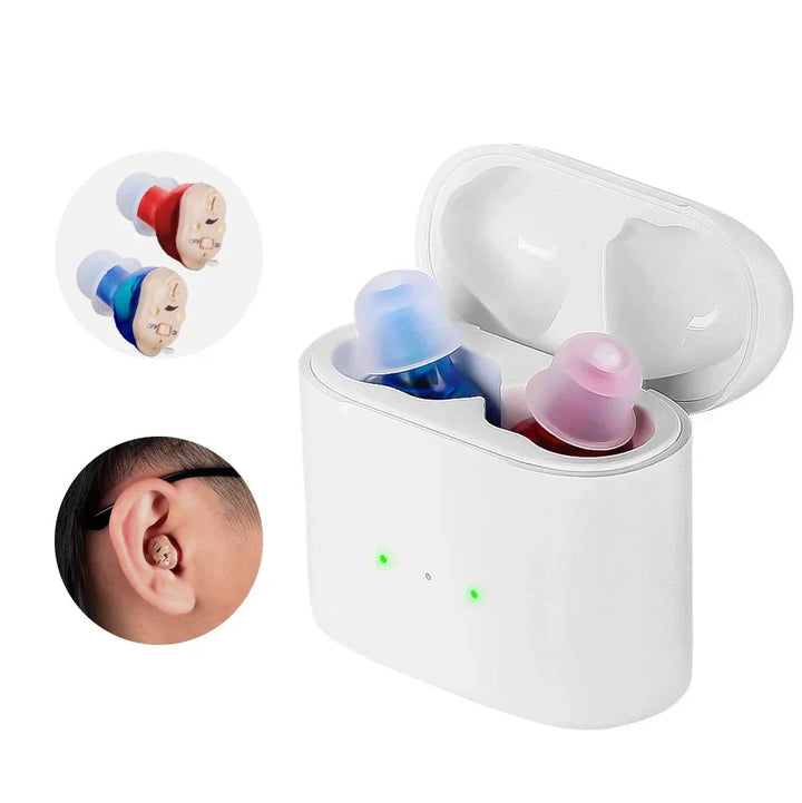 BowLift | AUDIFINE | Hearing aid for seniors | Invisible sound amplifier