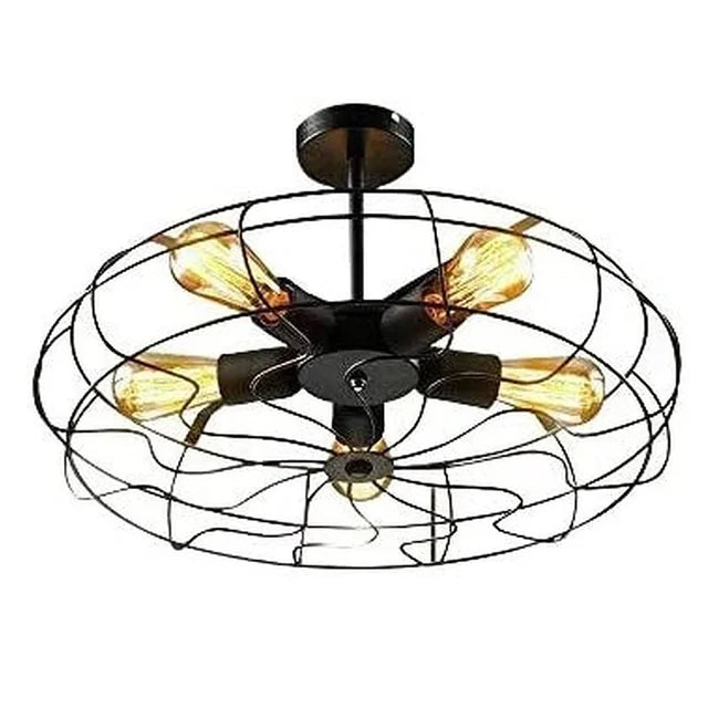 BowLift | Retro Cage Ceiling Lamp