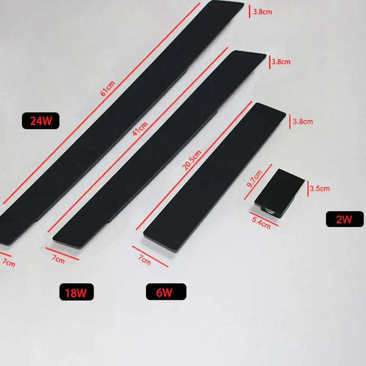 BowLift | RainGlow | Waterproof Aluminum Outdoor Wall Light